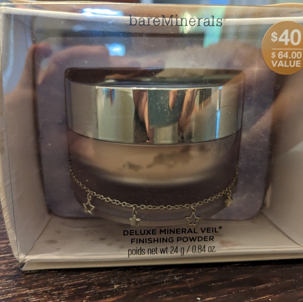 BareMinerals deluxe mineral veil finishing powder 0.84oz/24g